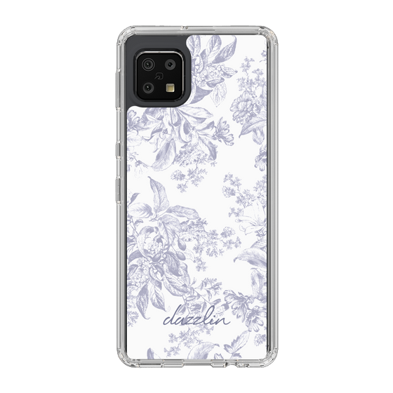 Slim Protection Case［ dazzlin - ToneFlower - Lavender ］