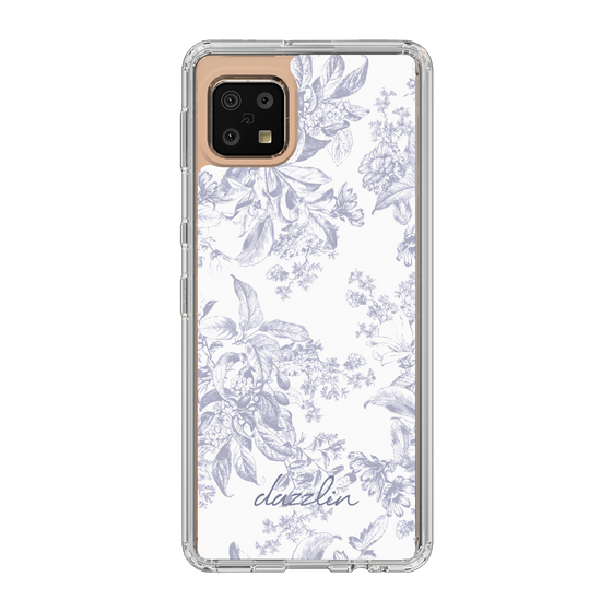 Slim Protection Case［ dazzlin - ToneFlower - Lavender ］