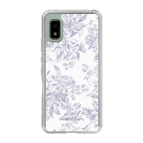 Slim Protection Case［ dazzlin - ToneFlower - Lavender ］