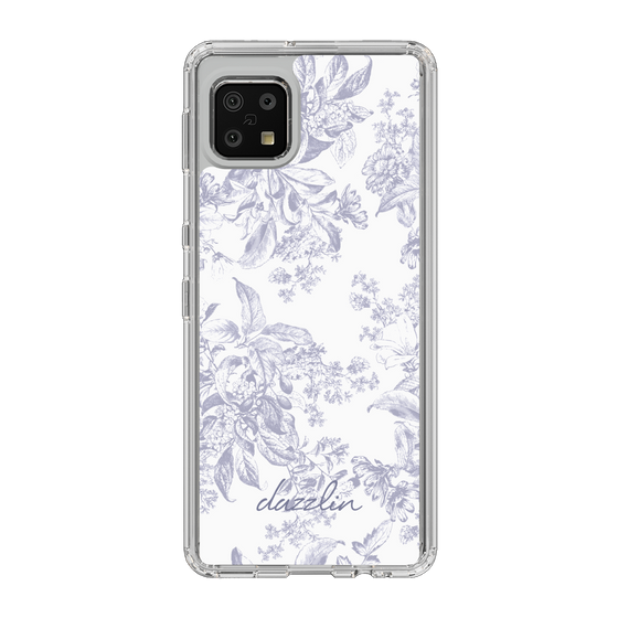 Slim Protection Case［ dazzlin - ToneFlower - Lavender ］