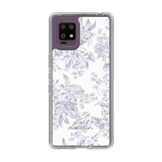 Slim Protection Case［ dazzlin - ToneFlower - Lavender ］