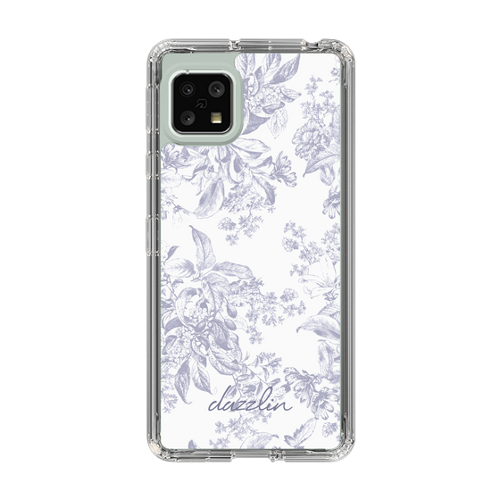 Slim Protection Case［ dazzlin - ToneFlower - Lavender ］