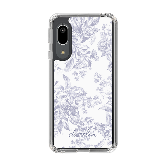 Slim Protection Case［ dazzlin - ToneFlower - Lavender ］