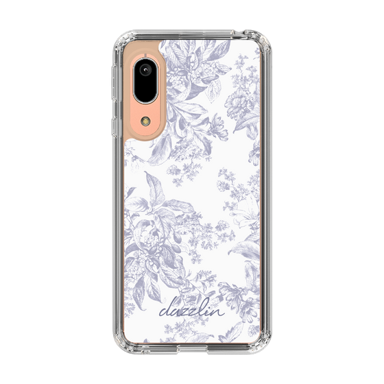 Slim Protection Case［ dazzlin - ToneFlower - Lavender ］
