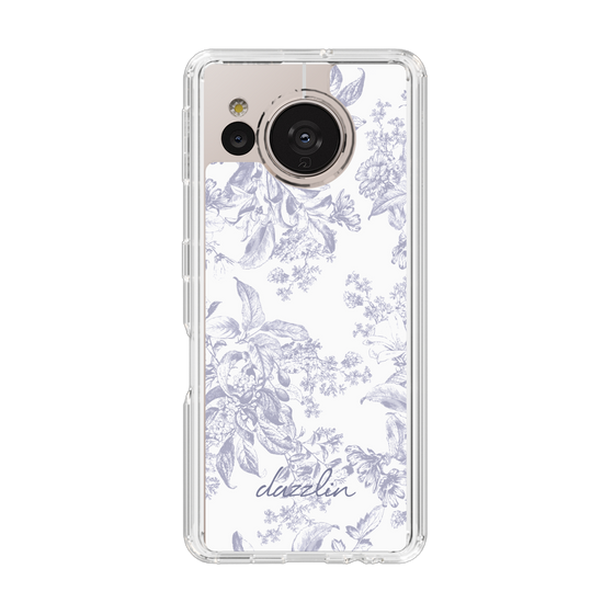 Slim Protection Case［ dazzlin - ToneFlower - Lavender ］
