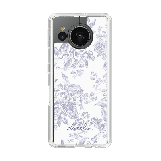 Slim Protection Case［ dazzlin - ToneFlower - Lavender ］