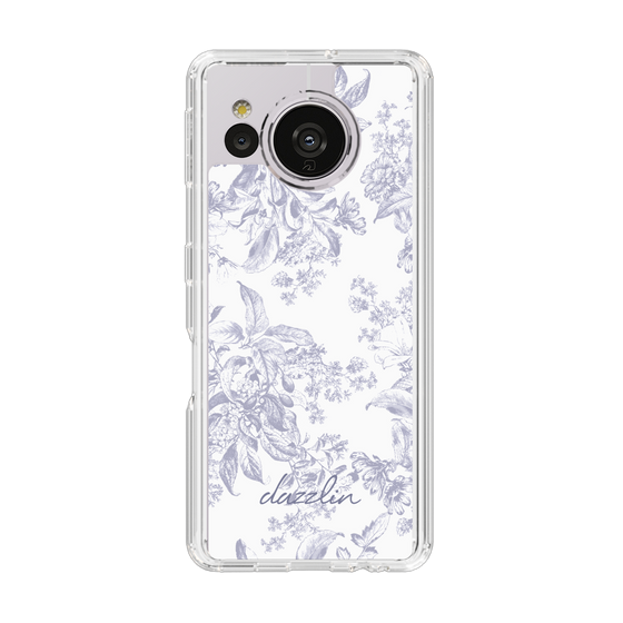 Slim Protection Case［ dazzlin - ToneFlower - Lavender ］