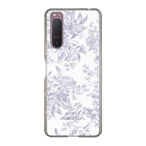 Slim Protection Case［ dazzlin - ToneFlower - Lavender ］