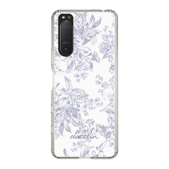 Slim Protection Case［ dazzlin - ToneFlower - Lavender ］