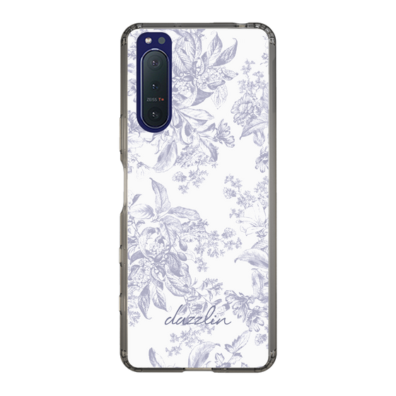 Slim Protection Case［ dazzlin - ToneFlower - Lavender ］