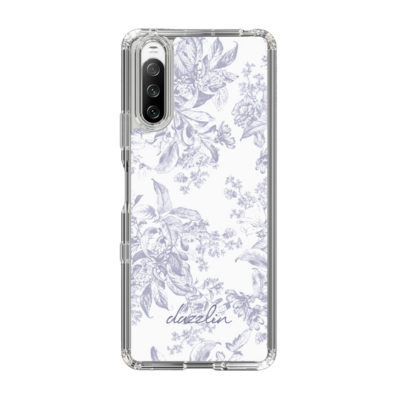 Slim Protection Case［ dazzlin - ToneFlower - Lavender ］