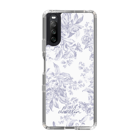 Slim Protection Case［ dazzlin - ToneFlower - Lavender ］