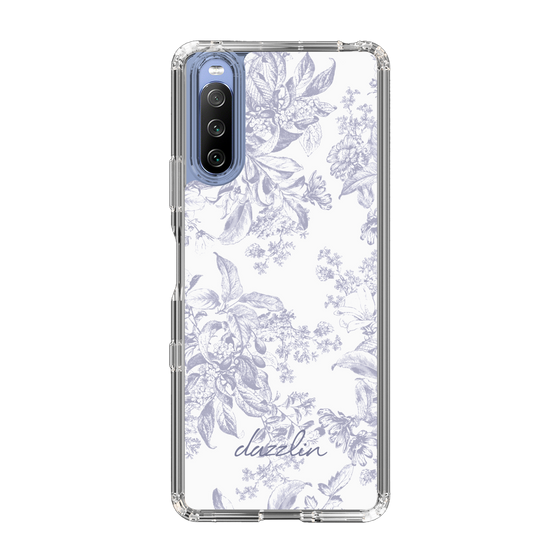 Slim Protection Case［ dazzlin - ToneFlower - Lavender ］