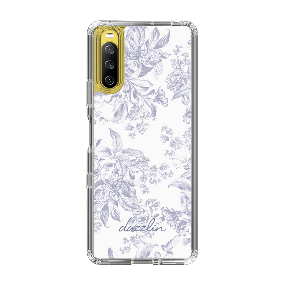 Slim Protection Case［ dazzlin - ToneFlower - Lavender ］