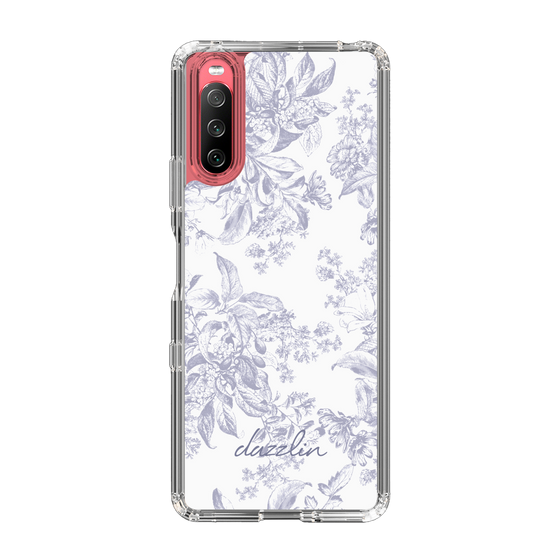 Slim Protection Case［ dazzlin - ToneFlower - Lavender ］
