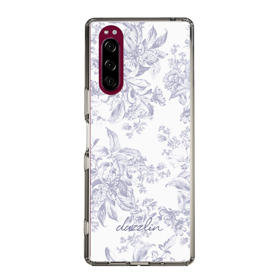 Slim Protection Case［ dazzlin - ToneFlower - Lavender ］