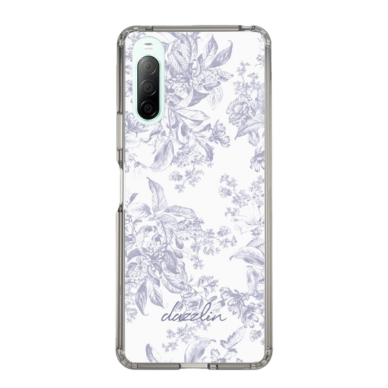 Slim Protection Case［ dazzlin - ToneFlower - Lavender ］