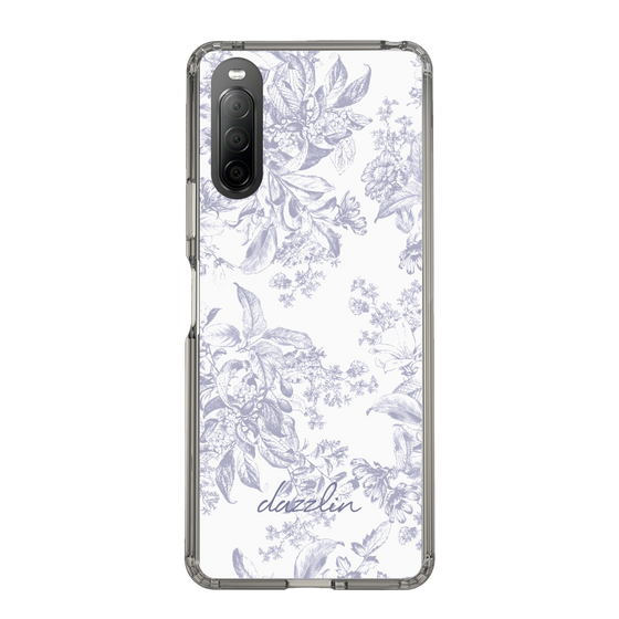 Slim Protection Case［ dazzlin - ToneFlower - Lavender ］
