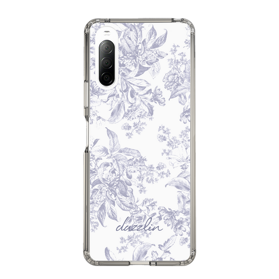 Slim Protection Case［ dazzlin - ToneFlower - Lavender ］