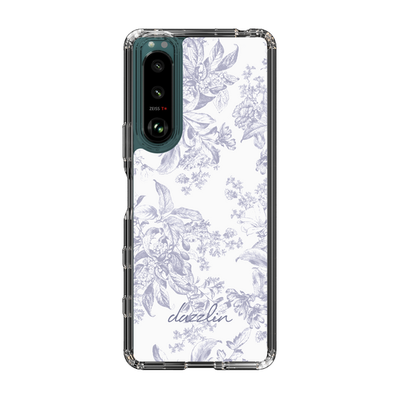 Slim Protection Case［ dazzlin - ToneFlower - Lavender ］