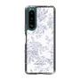 Slim Protection Case［ dazzlin - ToneFlower - Lavender ］
