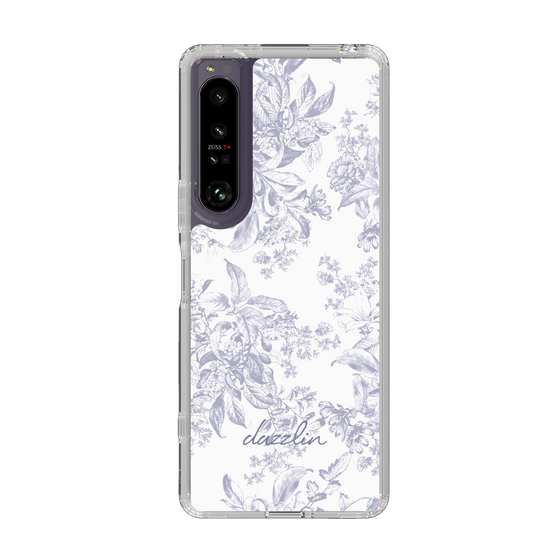 Slim Protection Case［ dazzlin - ToneFlower - Lavender ］