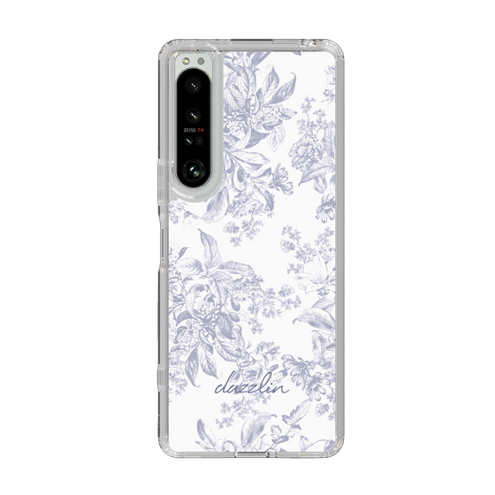 Slim Protection Case［ dazzlin - ToneFlower - Lavender ］