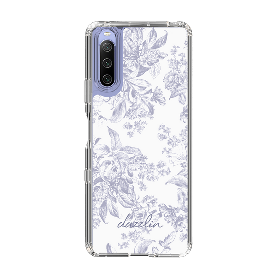 Slim Protection Case［ dazzlin - ToneFlower - Lavender ］