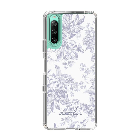 Slim Protection Case［ dazzlin - ToneFlower - Lavender ］