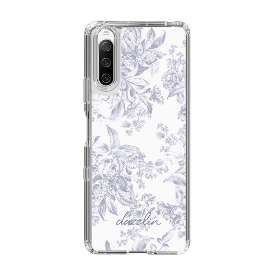 Slim Protection Case［ dazzlin - ToneFlower - Lavender ］