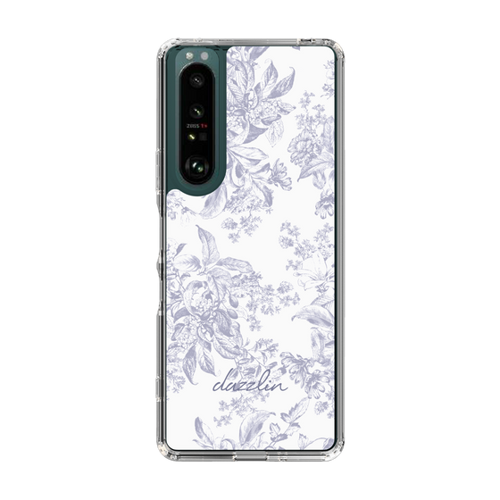 Slim Protection Case［ dazzlin - ToneFlower - Lavender ］
