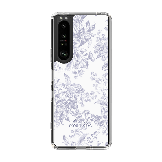 Slim Protection Case［ dazzlin - ToneFlower - Lavender ］