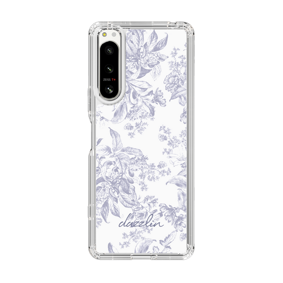 Slim Protection Case［ dazzlin - ToneFlower - Lavender ］