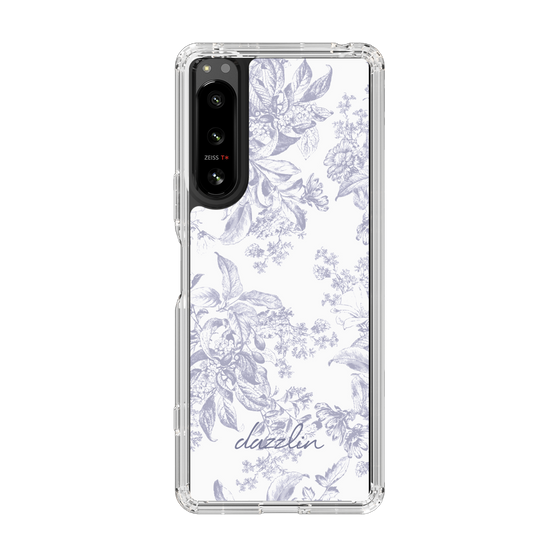 Slim Protection Case［ dazzlin - ToneFlower - Lavender ］