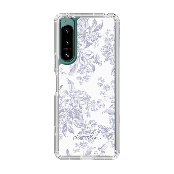 Slim Protection Case［ dazzlin - ToneFlower - Lavender ］