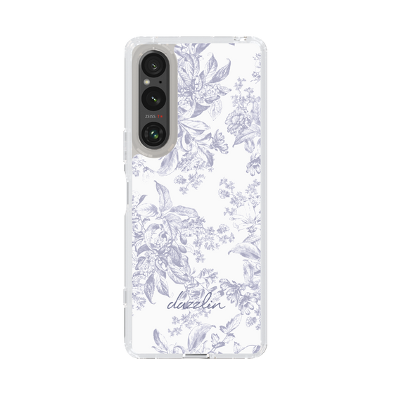 Slim Protection Case［ dazzlin - ToneFlower - Lavender ］