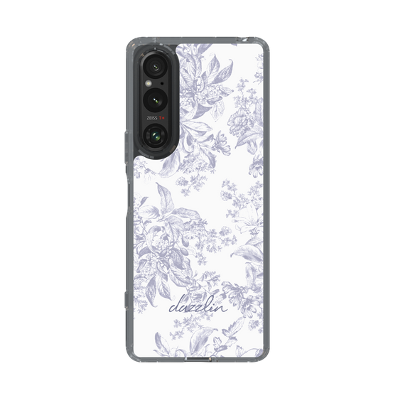 Slim Protection Case［ dazzlin - ToneFlower - Lavender ］