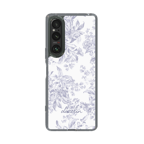 Slim Protection Case［ dazzlin - ToneFlower - Lavender ］