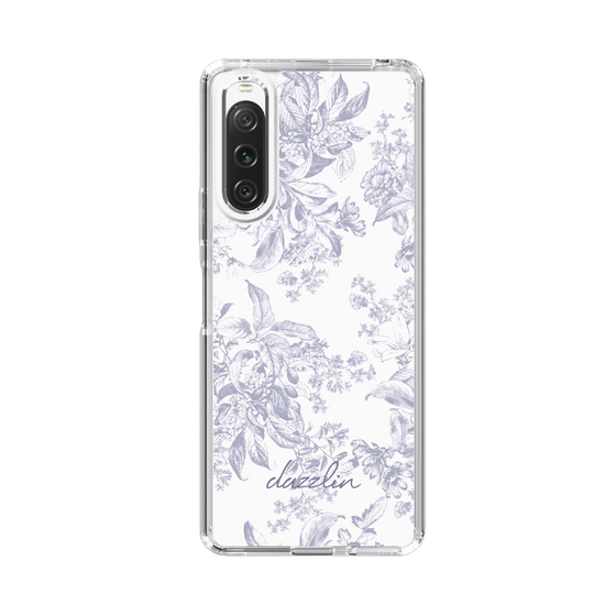 Slim Protection Case［ dazzlin - ToneFlower - Lavender ］