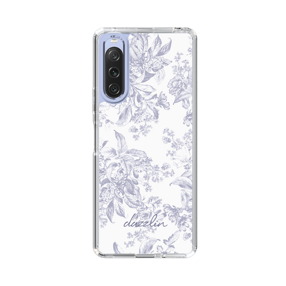 Slim Protection Case［ dazzlin - ToneFlower - Lavender ］