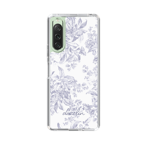 Slim Protection Case［ dazzlin - ToneFlower - Lavender ］