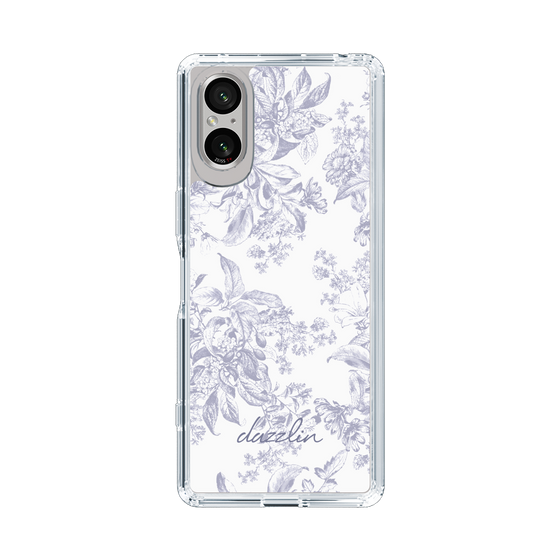 Slim Protection Case［ dazzlin - ToneFlower - Lavender ］