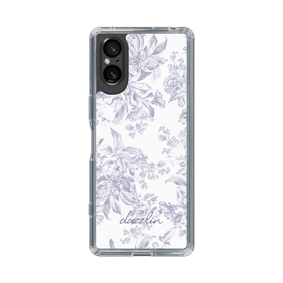 Slim Protection Case［ dazzlin - ToneFlower - Lavender ］