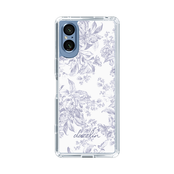 Slim Protection Case［ dazzlin - ToneFlower - Lavender ］