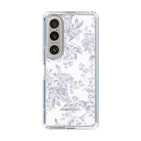 Slim Protection Case［ dazzlin - ToneFlower - Lavender ］