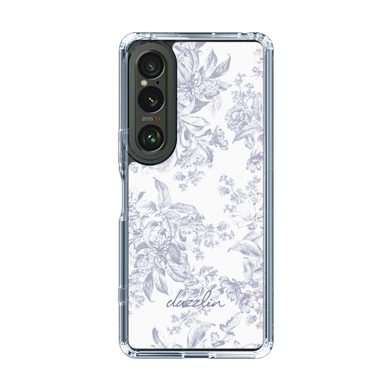 Slim Protection Case［ dazzlin - ToneFlower - Lavender ］