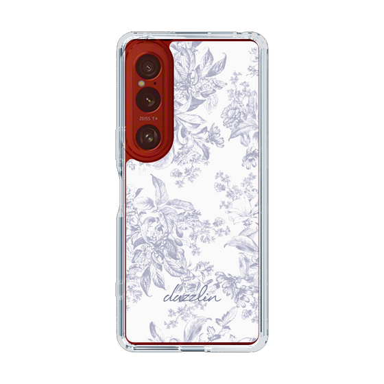 Slim Protection Case［ dazzlin - ToneFlower - Lavender ］