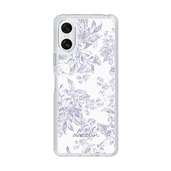 Slim Protection Case［ dazzlin - ToneFlower - Lavender ］