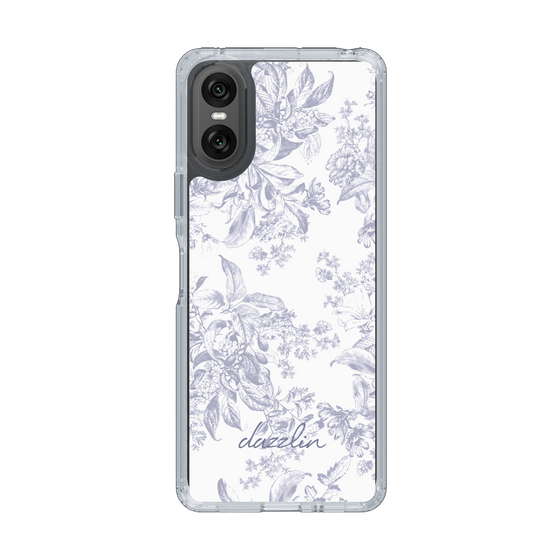 Slim Protection Case［ dazzlin - ToneFlower - Lavender ］