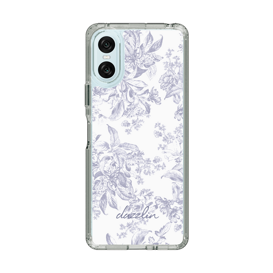 Slim Protection Case［ dazzlin - ToneFlower - Lavender ］